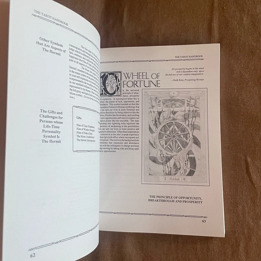 The Tarot Handbook